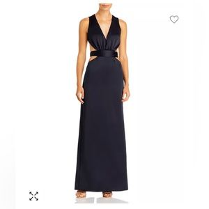 RAMY BROOK | Milan Cutout Gown | Black, Size: 2